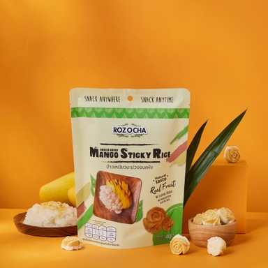 Mango Sticky Rice ข้าวเหนียวมะม่วงอบแห้ง 001
