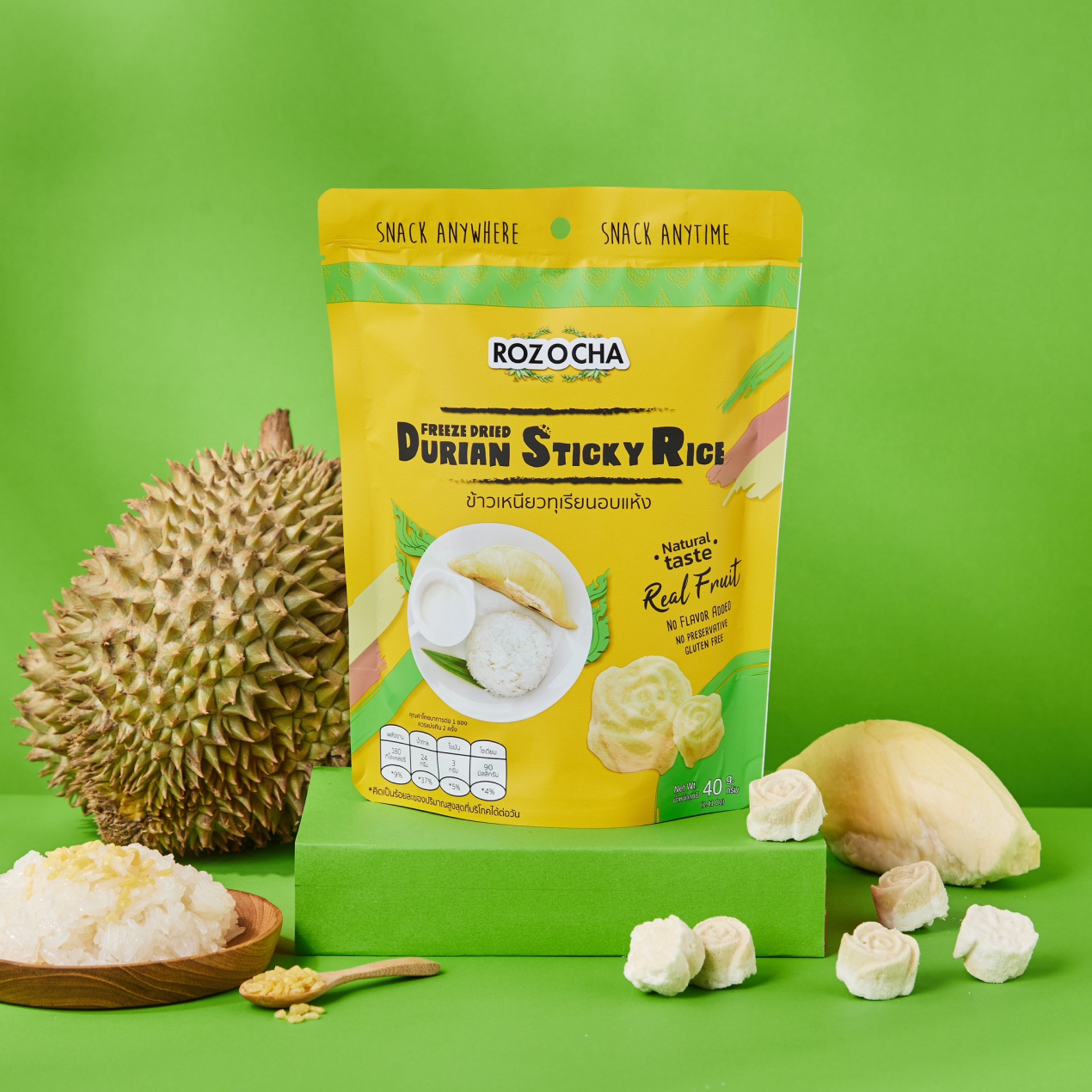 Durian Sticky Rice 40g Durian Sticky Rice 40g